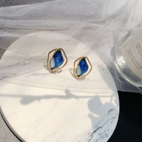 S925 Silver Stud Earrings Simple Women's Small (Option: Silver Stud Earrings)