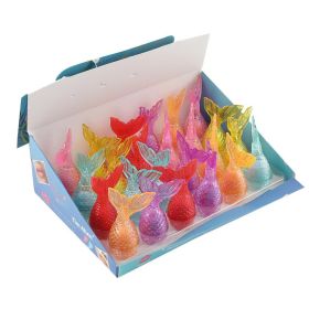 24 Mermaid Travel Size Lip Balms Daily Moisturizing Formula (Option: 24sticks)